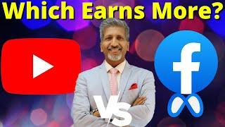 Youtube Earning VS Facebook Earning I #shorts I #ytshorts I #YouTube I #facebook