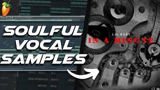 How to Make Soulful Piano & Vocal Samples for LIL BABY | FL Studio Tutorial