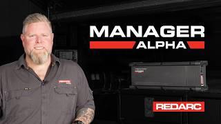 INTRODUCING REDARC'S MANAGER ALPHA