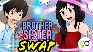 Brother x Sister Body Swap | Dub Comic