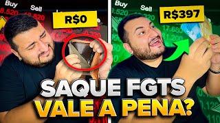 Como SACAR seu FGTS em minutos! ANTECIPAÇÃO do FGTS [Passo a Passo]