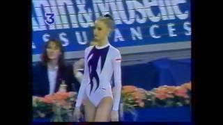 Olga GONTAR (BLR) ribbon - 1994 Paris worlds EF