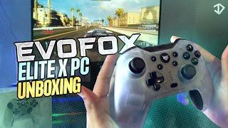 Amkette EVOFOX Elite X PC Wireless Gamepad (White) Unboxing | with Handcam gameplay | JD