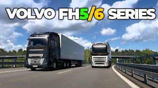 ETS2 Volvo FH Series 5 & 6 Review | Volvo FH Aero Dynamic Trucks