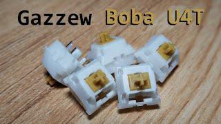 Gazzew Boba U4T review | The Ultimate Tactile Switch?