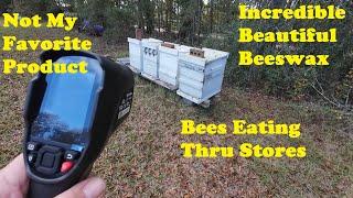 Rendering Beeswax from Honey Harvest | Bees in Winter