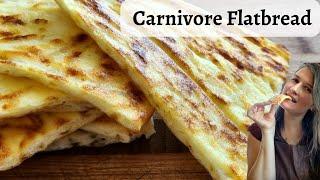 Carnivore AND Keto Flatbread - make it with only 3 INGREDIENTS!