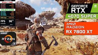 God of War Ragnarok PC | RTX 4070 Super | RX 7800 XT | Great Optimization | 1440P - 4K | Benchmark