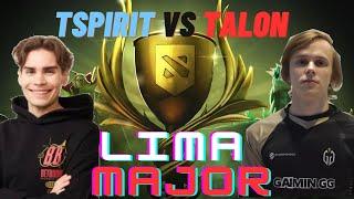 NIX СМОТРИТ РЕШАЮЩИЙ МАТЧ TEAM SPIRIT VS TALON LIMA MAJOR 2023 DOTA 2