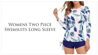 Womens Swimsuits | Tummy Control Swim Dress | Two Piece Plus Size Swimwear | Beach Outfits For Girls