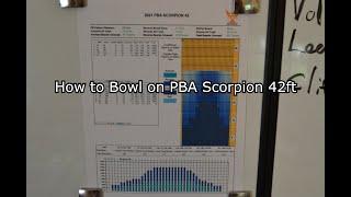 How to Bowl on PBA Scorpion 42ft