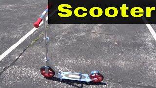 How To Ride A Razor Scooter-Complete Tutorial