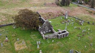 St Marys 15th century church and burial ground, Dunvegan, Isle of Skye