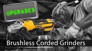 Upgraded: DeWalt Brushless Corded Grinders