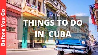 Cuba Rejseguide: 9 BEDSTE ting at gøre i Cuba (og steder at besøge)