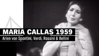 Maria Callas sings Rossini, Verdi, Spontini and Bellini| NDR