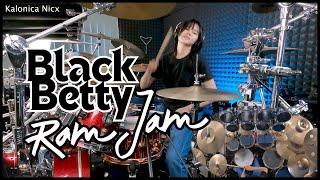 Ram Jam - Black Betty || Drum cover by KALONICA NICX