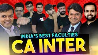 BB SIR, TATED SIR, YASHWANT MANGAL SIR I FACULTY INTRO. CA INTER I NOV' 21