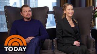 Jennifer Lawrence And Leonardo DiCaprio Discuss Their New Film ‘Don’t Look Up’