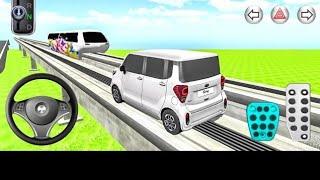 New Kia Ray Mini car Driving On Monorail Trail - 3D Driving Class Simulation