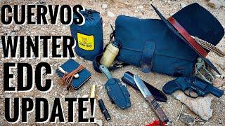 Cuervo Negro's Winter EDC Update! 3 NEW KNIVES!