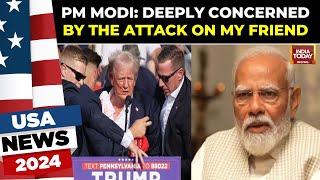 PM Modi Condemns Donald Trump Attack, Calls For Peace | India Today News