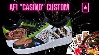 Air Force 1 "Casino" Custom