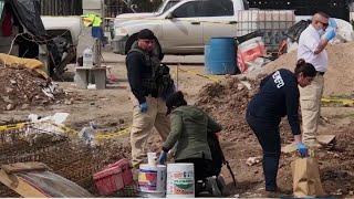 Forensic experts uncover more human bones at Juarez construction site