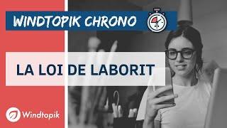 ⏱️  LA LOI DE LABORIT |   LES LOIS DE LA PRODUCTIVITE #12 | Windtopik Chrono