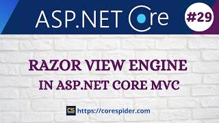 (#29) Razor View Engine in ASP.NET Core | Razor Syntax