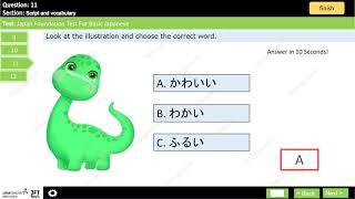 JFT Basic A2 sample test|Marugoto|Irodori: Script and vocabulary:33