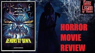 DEMONS AT DAWN ( 2022 Ben Silver ) Organised Crime meets Devil Worship Horror Movie Review