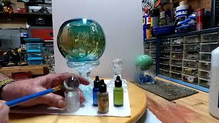 Glass Totems with Doug   Green Globe