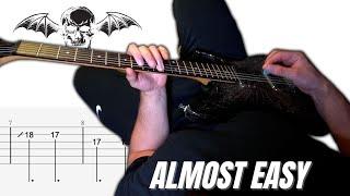 Avenged Sevenfold – Almost Easy POV Guitar Cover 2024 | SCREEN TABS