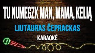 Liutauras Čeprackas - Tu Numegzk Man, Mama, Kelią (Karaoke)