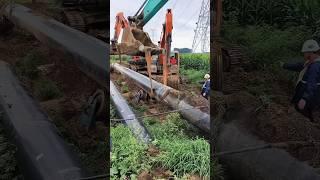 Pipeline construction - good tools and machinery make work more efficient