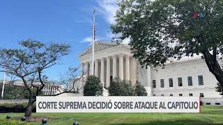 Corte Suprema limita procesos a asaltantes del Capitolio