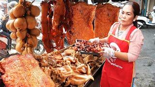 Phnom Penh! Full of talent women selling pork chops