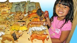 Big Cats My Entire Collection Schleich Safari Kids Toys ZOO Wildlife