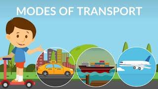 Mode of transport for kids || types of transportation || Transportation video for kids