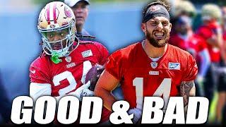 The GOOD & BAD From 49ers Minicamp | Krueger & Bruce