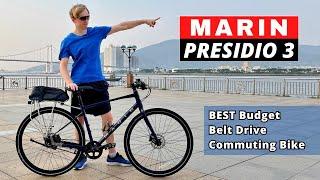 Marin Presidio 3 | BEST Commuter Bike with Gates Belt Drive