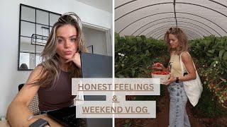 honest feelings & wholesome weekend | VLOG