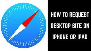 How to Request Desktop Site on Iphone or ipad 2020| How to access Youtube desktop on iPhone