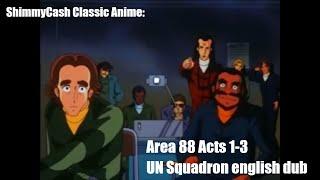 AREA 88 OVA Acts 1-3 Original English Dub Anime ( UN Squadron )