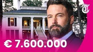 Binnenkijken: Ben Affleck verkoopt megalandgoed