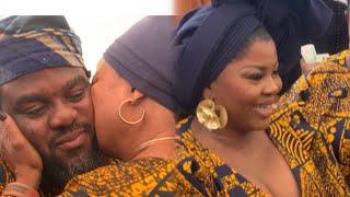 NOLLYWOOD STARS UNITE! SHOLA SOBOWALE & BIMBO THOMAS HONORS AREMU AFOLAYAN AT LATE MOM’S BURIAL