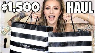 MASSIVE SEPHORA HAUL! New Makeup at Sephora | Jazzi Filipek