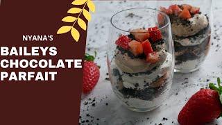 Baileys Chocolate Parfait Recipe | The Perfect Date Night Dessert | Valentine's Day Dessert Recipe