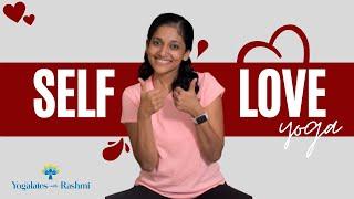 Yoga for Self Love | Asanas & Breathing Exercises for Heart Chakra | Yogalates with Rashmi